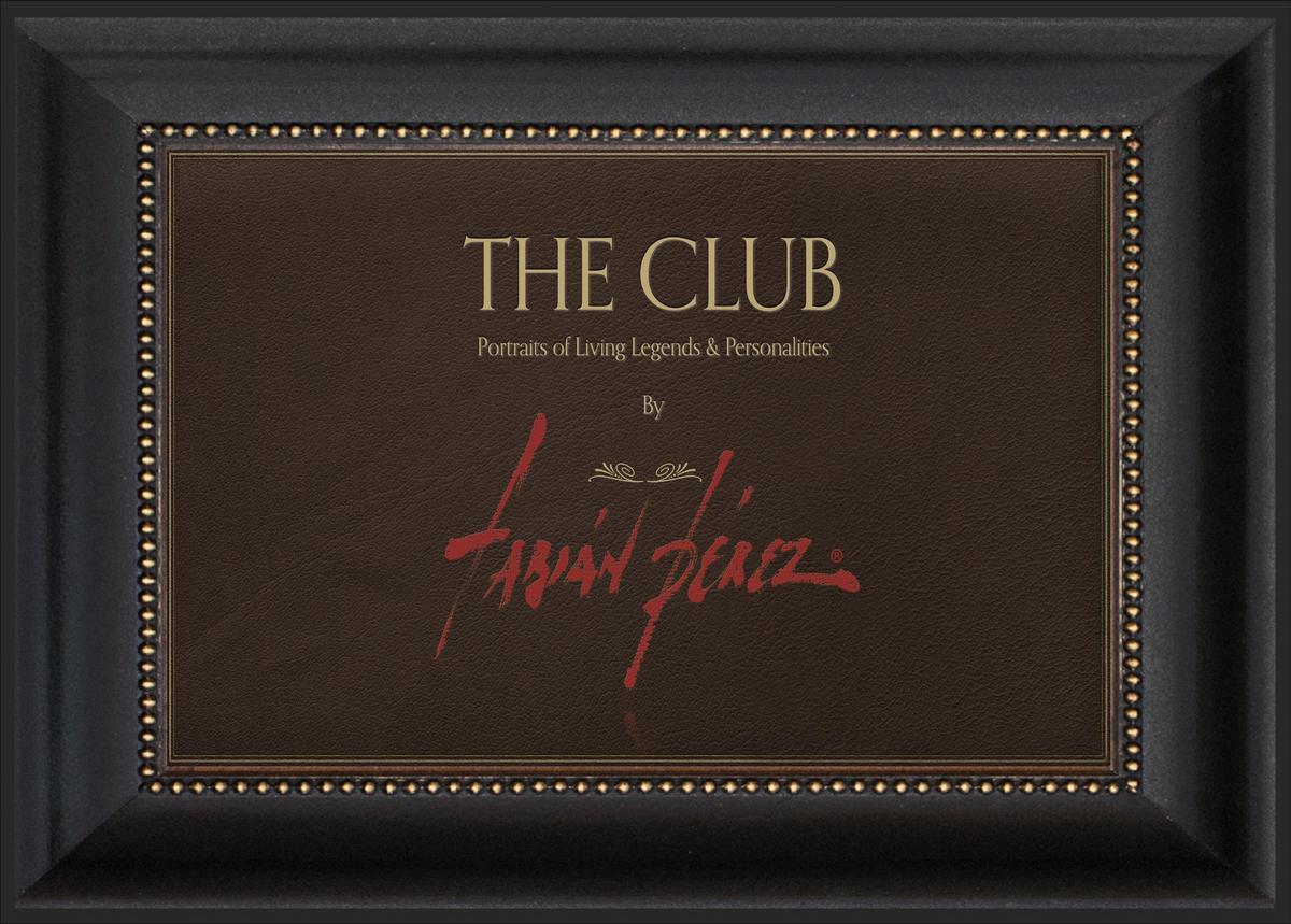Dark frame with gold dots
