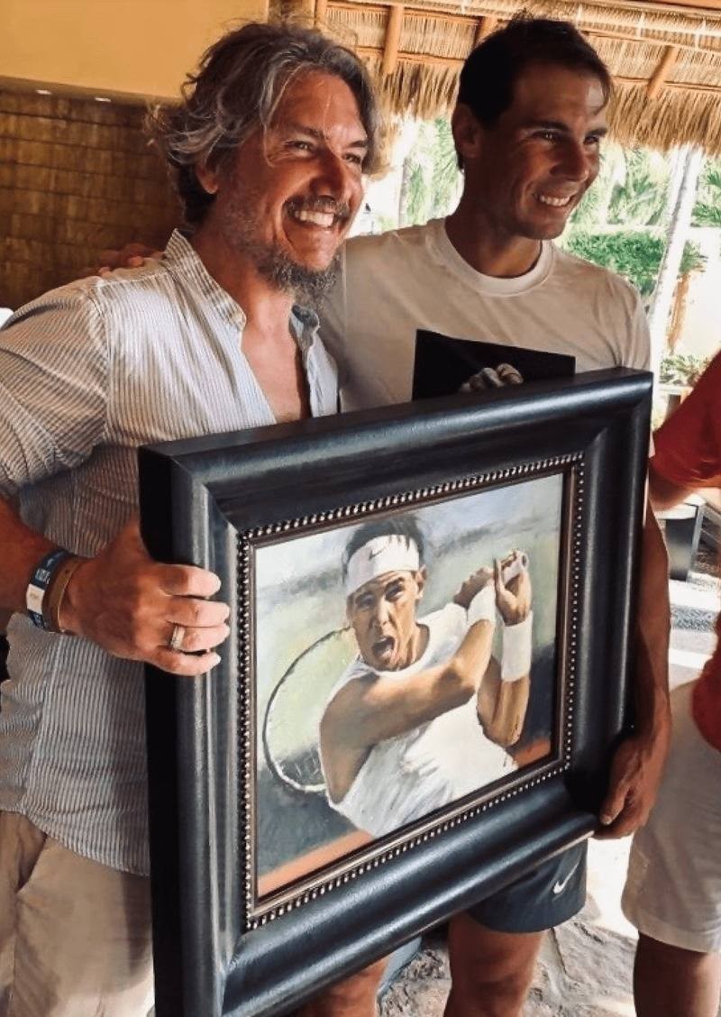 Rafael Nadal & Fabián Pérez