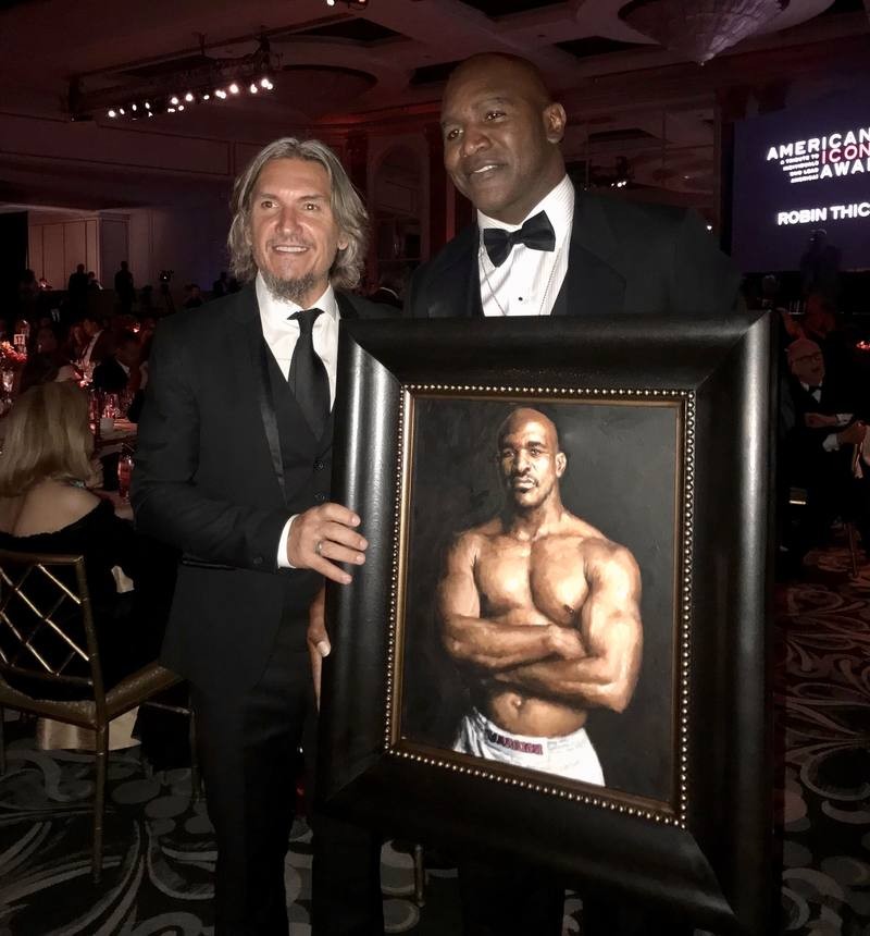 Evander Holyfield & Fabián Pérez