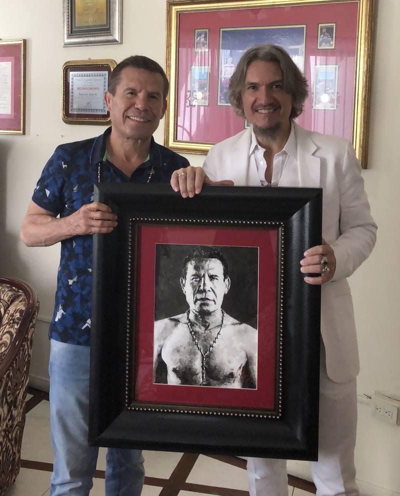 Julio César Chávez & Fabián Pérez